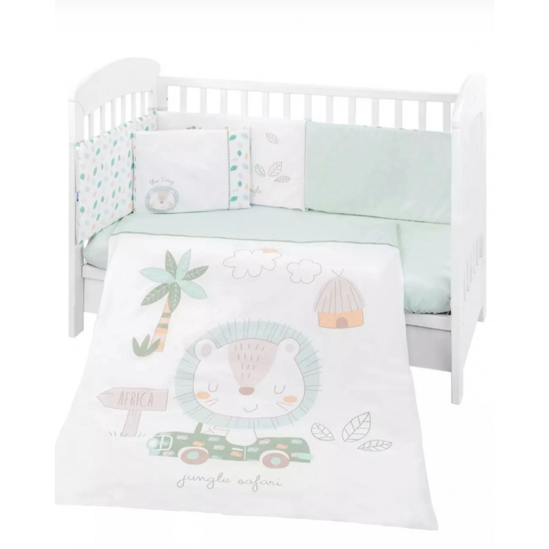 EDREDON Y PROTECTOR 6PCS 70/140 JUNGLE KING