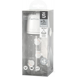 BIBERON 360 ML PA SX +6 M BEIG