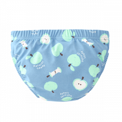 Bañador pañal niño manzanitas
