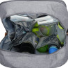 MOCHILA STORAGE GRIS CLARO