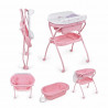 BAÑERA CAMBIADOR BUBBLE PINK