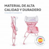 BAÑERA CAMBIADOR BUBBLE PINK