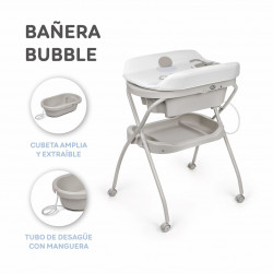 BAÑERA CAMBIADOR BUBBLE GRIS