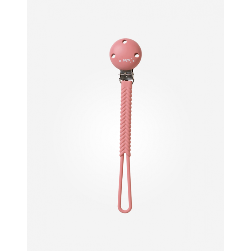 CLIP SUJETA CHUPETE SILICONA TRENZA BLOSSOM