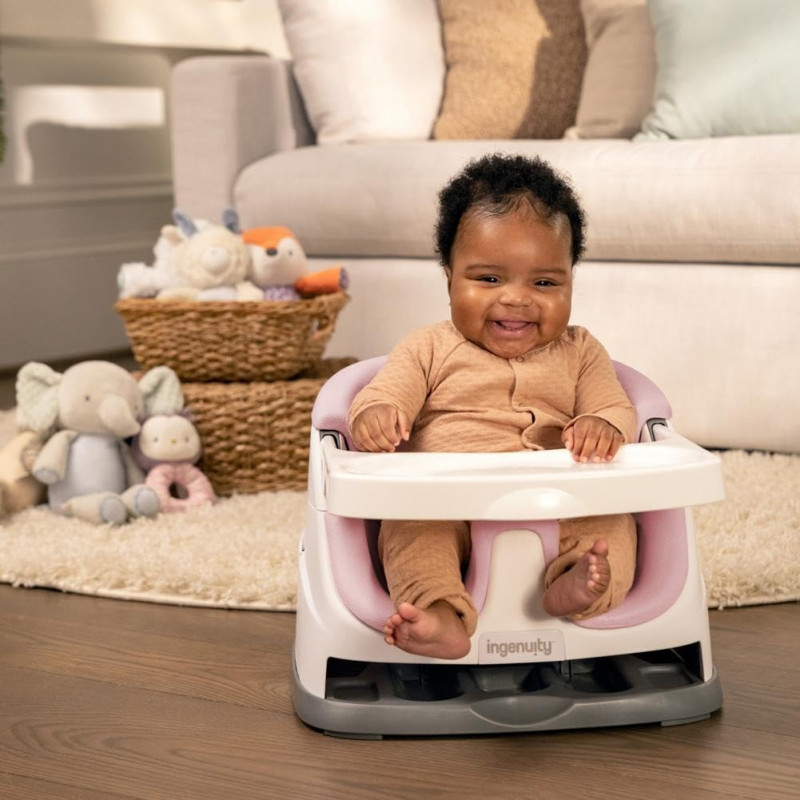 ASIENTO BABY BASE 2 EN 1 INFINITY ROSA