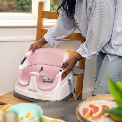 ASIENTO BABY BASE 2 EN 1 INFINITY ROSA