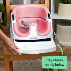 ASIENTO BABY BASE 2 EN 1 INFINITY ROSA