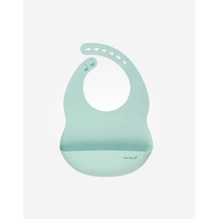 BABERO SILICONA LISO NORDIC MENTA