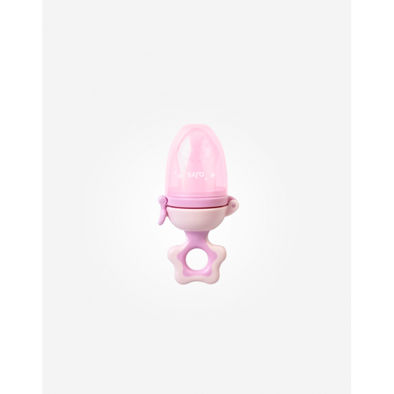 ALIMENTADOR ANTIAHOGO DE SILICONA ROSA