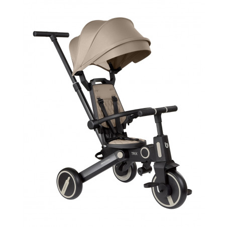 TRICICLO PEGABLE 7 EN 1 TRIX BEIG