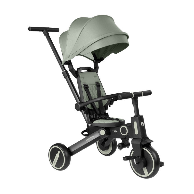 TRICICLO PEGABLE 7 EN 1 TRIX VERDE