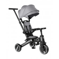 TRICICLO PEGABLE 7 EN 1 TRIX GRIS