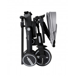 TRICICLO PEGABLE 7 EN 1 TRIX GRIS