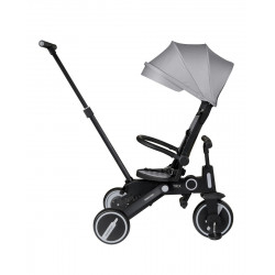 TRICICLO PEGABLE 7 EN 1 TRIX GRIS