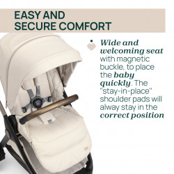 TRIO BELLAGIO 2 CON CAPAZO FLEXI Y KORY PLUS AMBER GLOW