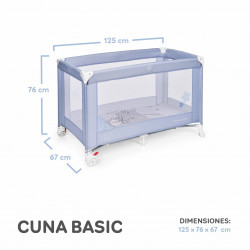 CUNA DE VIAJE AZUL CONEJITO