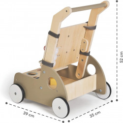 CORREPASILLOS BEBE MONTI MARRON