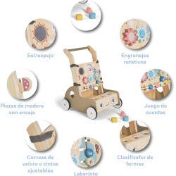 CORREPASILLOS BEBE MONTI MARRON
