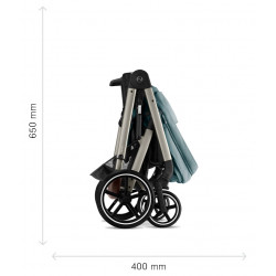 CYBEX BALIOS S LUX SILVER SILLA STONE GREY
