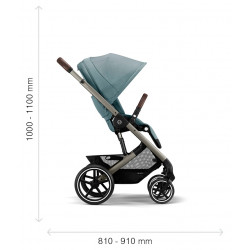 CYBEX BALIOS S LUX SILVER SILLA STONE GREY