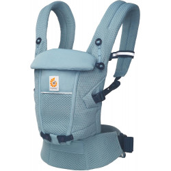 MOCHILA PORTABEBES ADAPT SOFT FLEX MESH AZUL PIZARRA