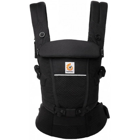 MOCHILA PORTABEBES ADAPT SOFT FLEX MESH NEGRO
