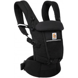 MOCHILA PORTABEBES ADAPT SOFT FLEX MESH NEGRO