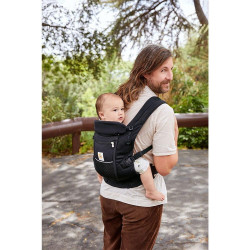 MOCHILA PORTABEBES ADAPT SOFT FLEX MESH NEGRO