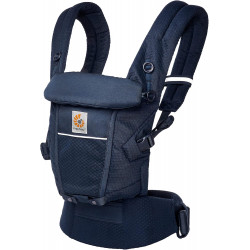 MOCHILA PORTABEBES ADAPT SOFT FLEX MESH AZUL MEDIANOCHE
