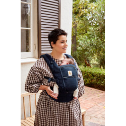 MOCHILA PORTABEBES ADAPT SOFT FLEX MESH AZUL MEDIANOCHE