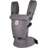 MOCHILA PORTABEBES ADAPT SOFT FLEX MESH GRIS GRAFITO