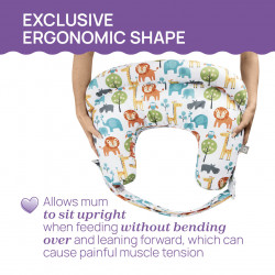 ALMOHADA DE LACTANCIA DELUXE JUNGLE