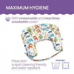 ALMOHADA DE LACTANCIA DELUXE JUNGLE