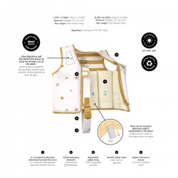 CHALECO DE FLOTACION ESTRELLAS DE MAR