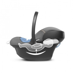 CYBEX ATON B2 I-SIZE+BASE ONE VOLCANO BLACK