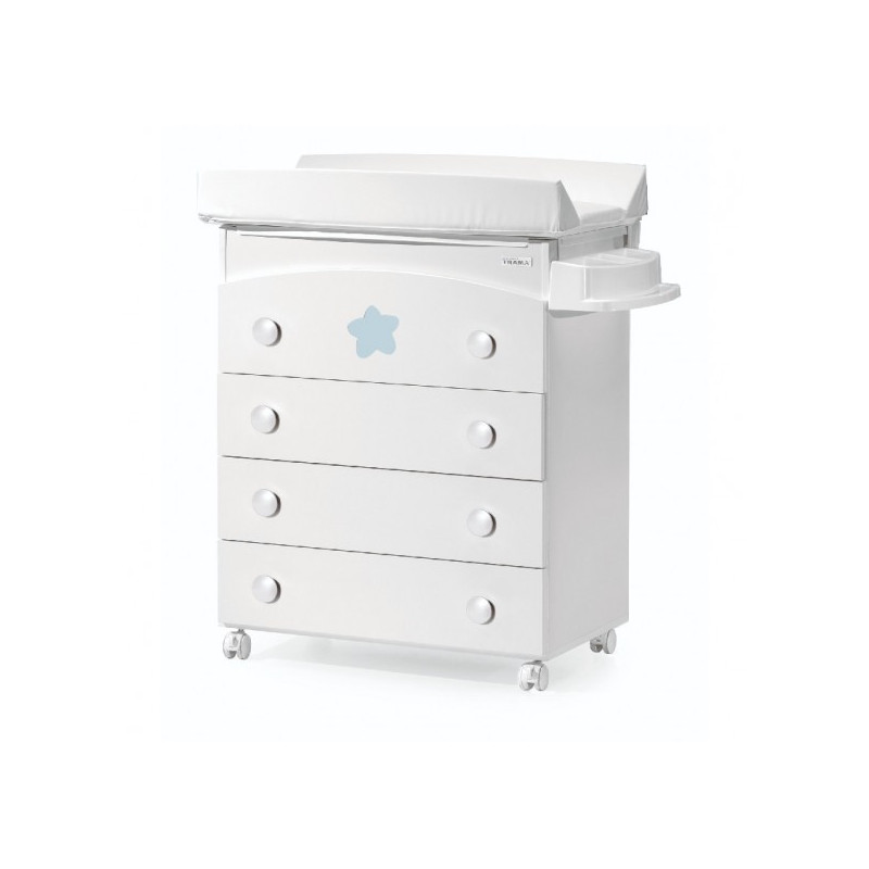 MUEBLE BAÑERA BIG STAR 26964 BLANCO/AZUL
