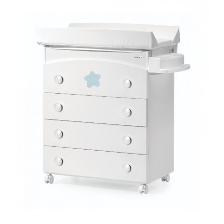 MUEBLE BAÑERA BIG STAR 26964 BLANCO/AZUL
