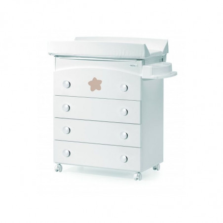 MUEBLE BAÑERA BIG STAR 26964 BLANCO/TIERRA